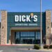 Exterior view of Dick's Sporting Goods store with large signage and entrance.